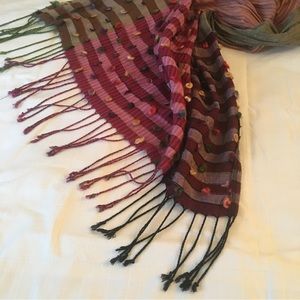 Fun Boho style scarf